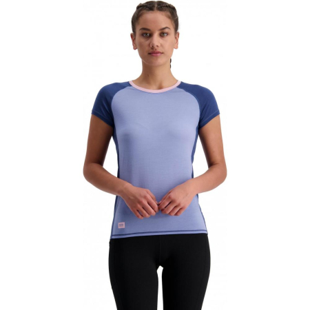 Alergare - Tricou merino MONS ROYALE W TECH TEE FADES OF SUMMER
