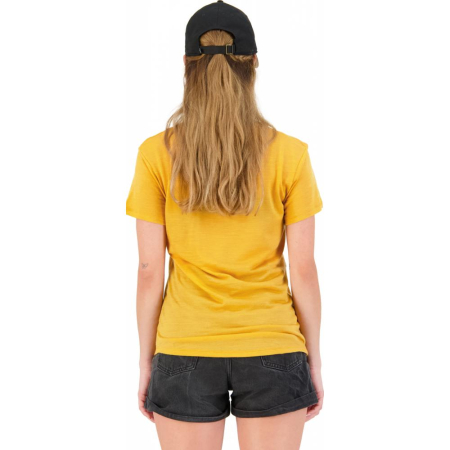 Tricou merino Mons Royale W Zephyr Merino Cool Tee Gold [1]