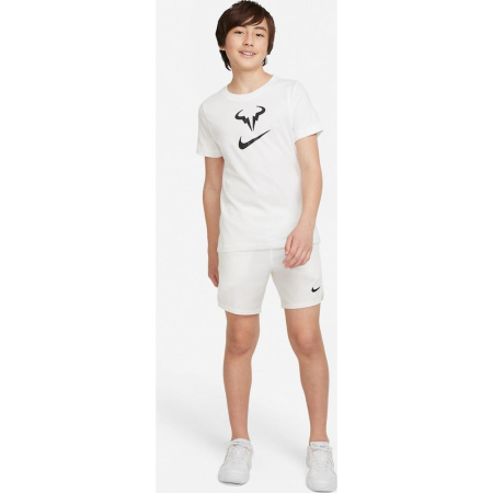 Tenis de camp - TRICOU NIKE B DRI-FIT RAFA WHITE