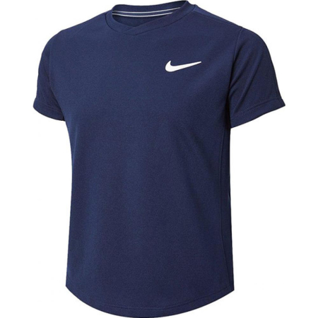 Tenis de camp - TRICOU NIKE DRI-FIT VICTORY Junior BOYS Navy