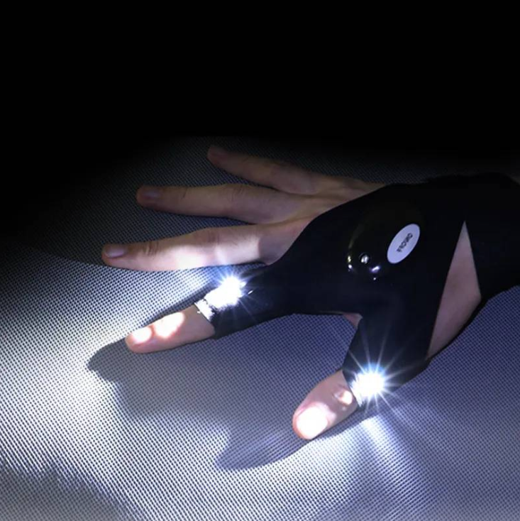Setul Ideal pentru Precizie și Iluminare: Manusile de Lucru din Neopren cu LED și Curea Reglabilă