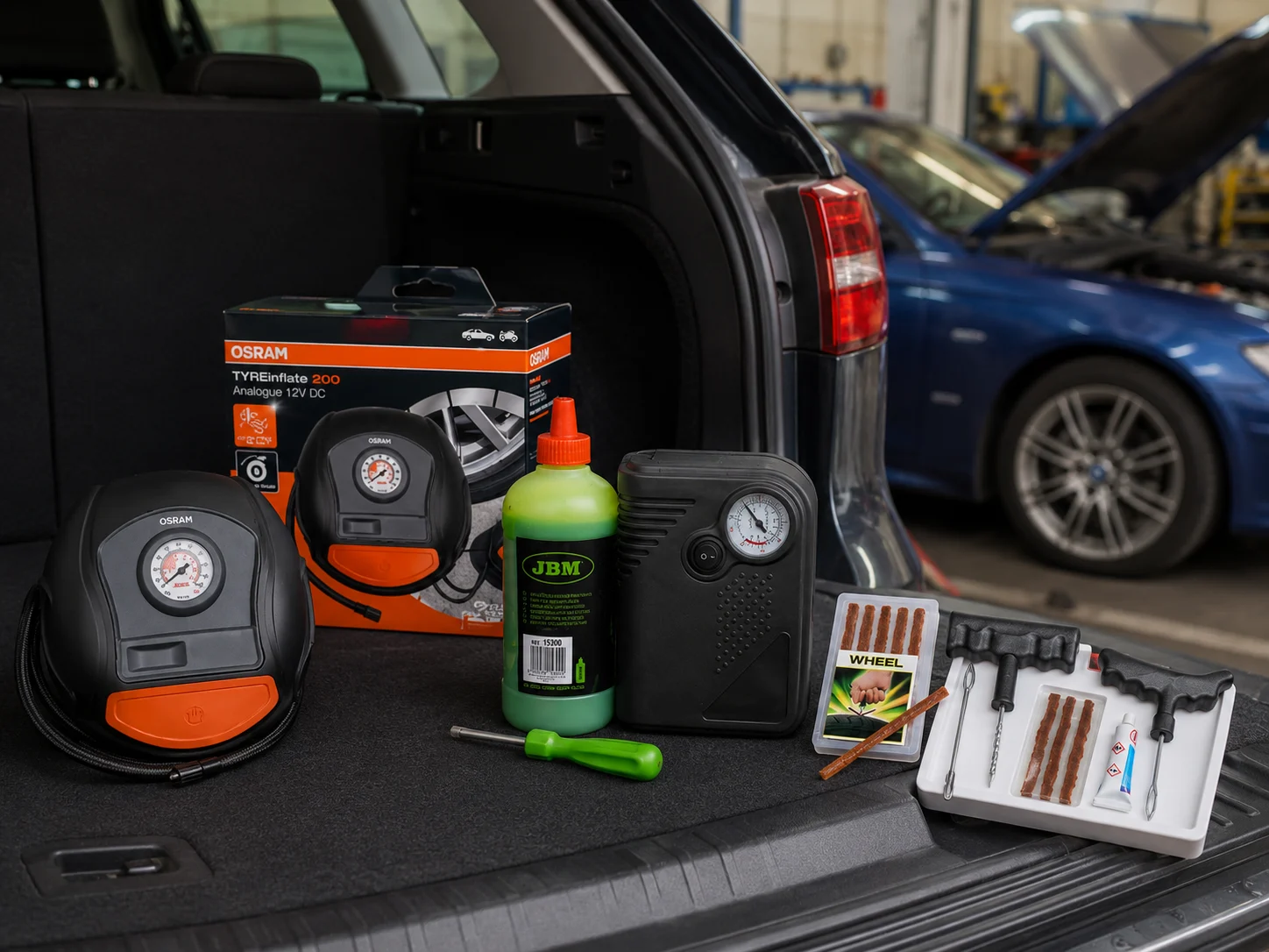 Kit pană și compresor auto: ce verifici înainte de concediu sau drum lung?