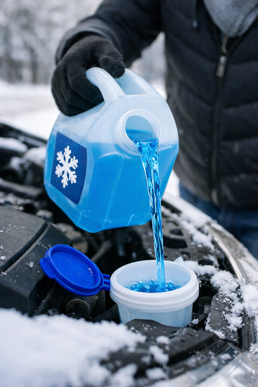 De ce îngheață lichidul de parbriz și cum eviți distrugerea pompei de spălare?