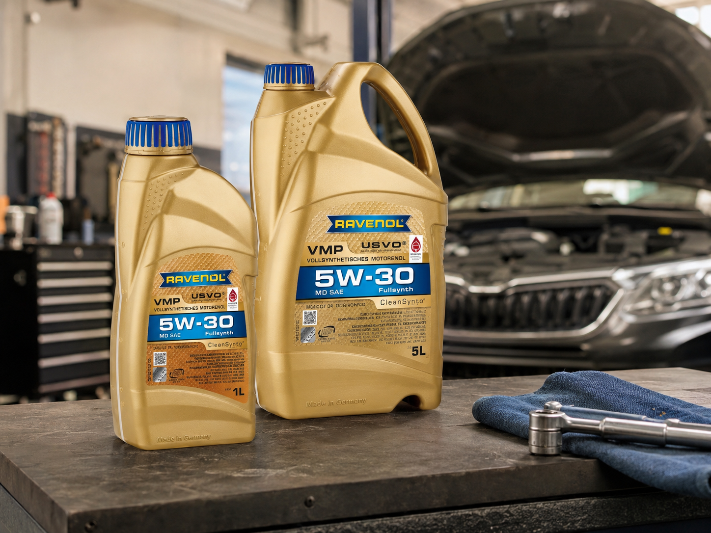RAVENOL VMP 5W-30 USVO: ulei PAO pentru motoare moderne cu DPF și norme LongLife
