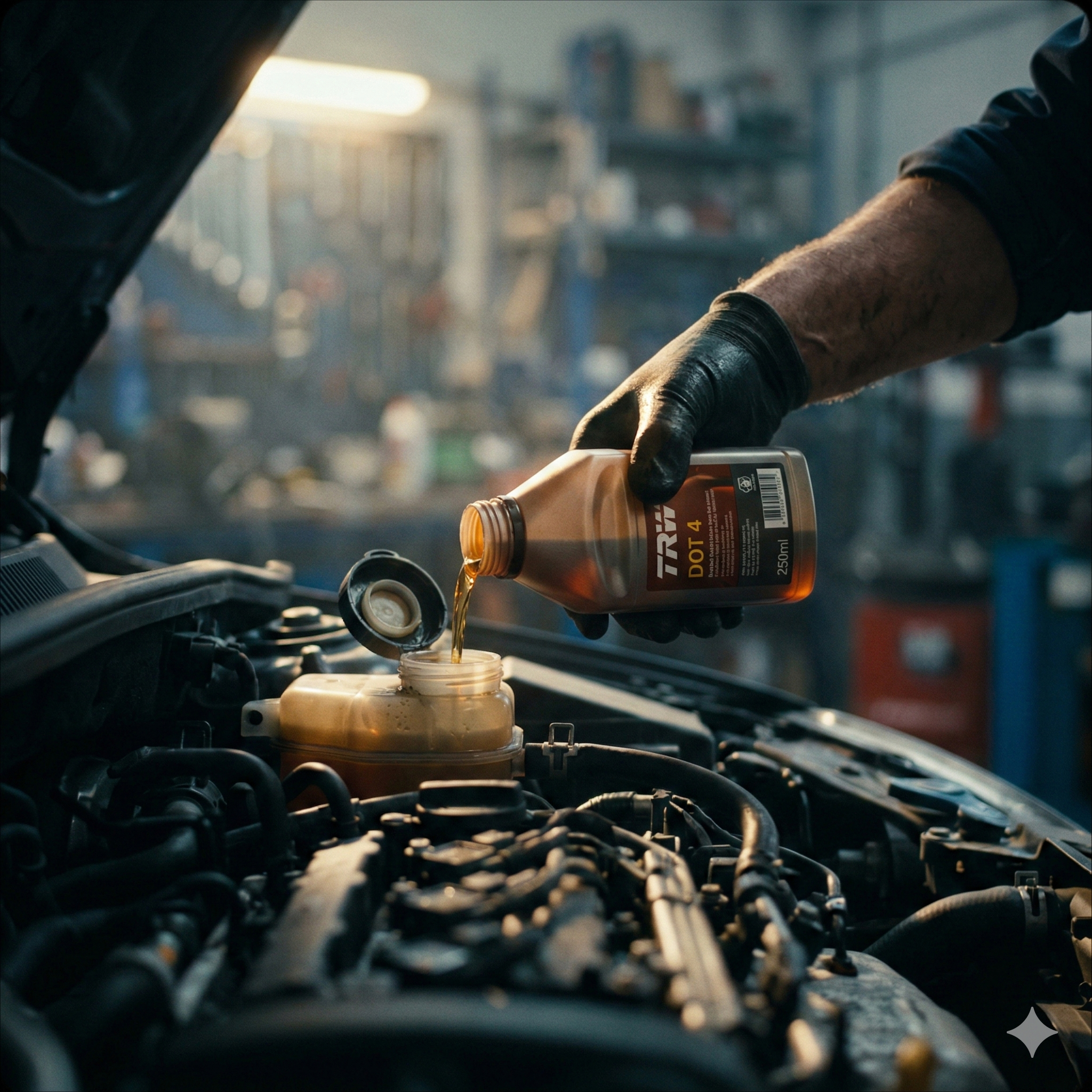 Lichidul de frână: Inamicul invizibil care îți poate lăsa pedala „moale” în momente critice