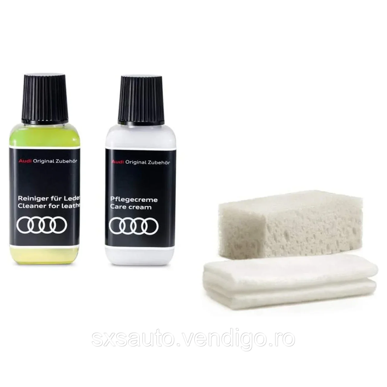 Branduri - Pachet intretinere interior de piele Audi cu 4 accesorii