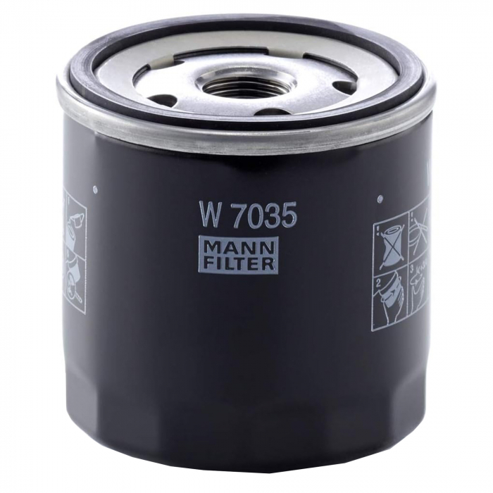 Filtru ulei Mann pentru Chrysler PT Cruiser, Le Baron, Voyager, Jeep Cherokee, Wrangler