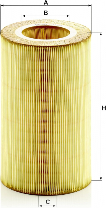 Filtru aer Mann pentru Saab 9-5 [2]