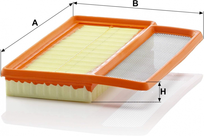 Filtru aer Mann pentru Abarth 500, 595, 695 [2]