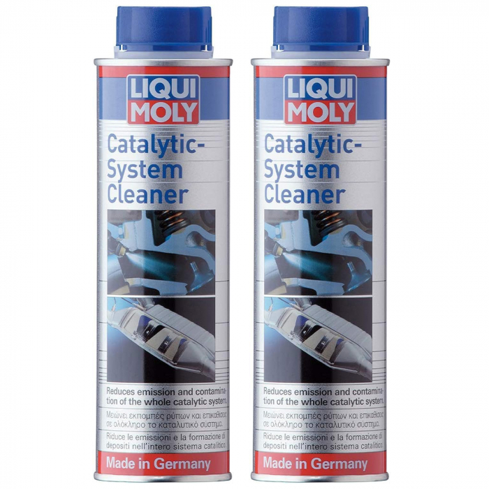 Pachet 2 x Aditiv benzina Liqui Moly curatire catalizator 300 ml