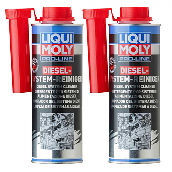 Pachet 2 x Aditiv Liqui Moly Pro Line de curatare sistem diesel 500 ml