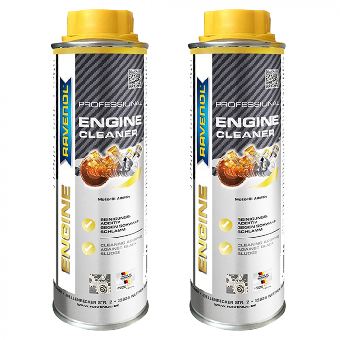 Pachet 2 x aditiv Ravenol Professional Engine Cleaner 300 ml