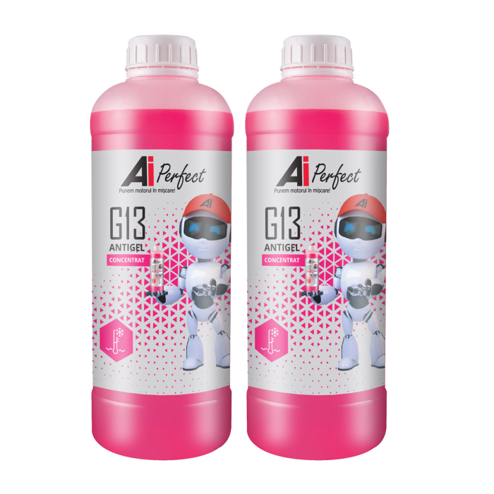 Pachet 2 litri Antigel Concentrat AiPerfect G13 / G12 EVO Lobrid (VW TL 774-J, Mov/Violet [1]