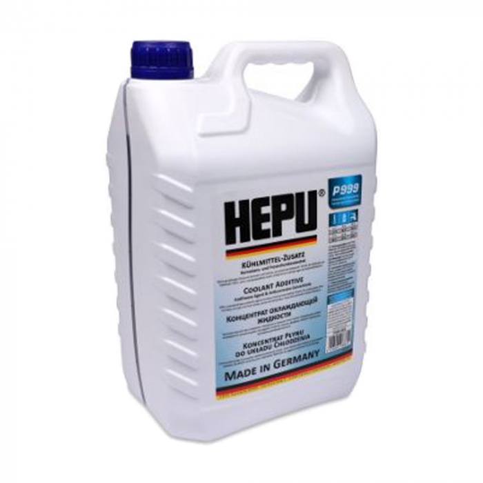 Antigel concentrat Hepu G11 albastru 5 litri