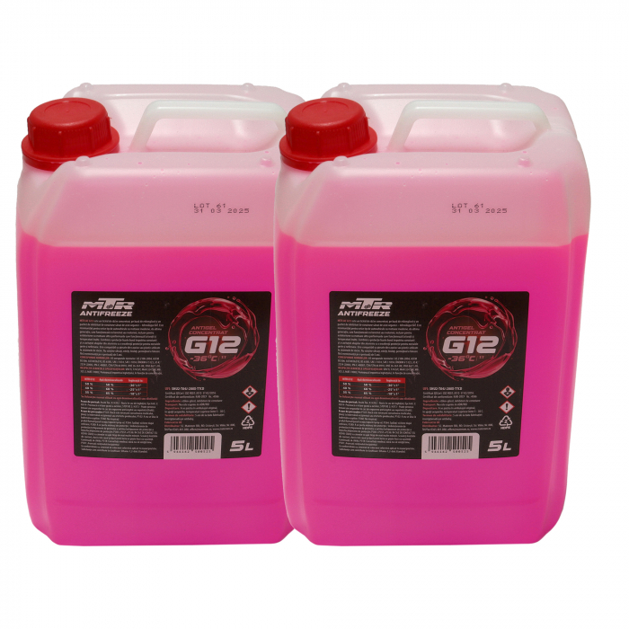 Pachat 10 litri antigel concentrat MTR G12 rosu