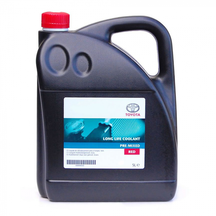 Antigel Toyota Long Life rosu Pre Mixed 5 litri