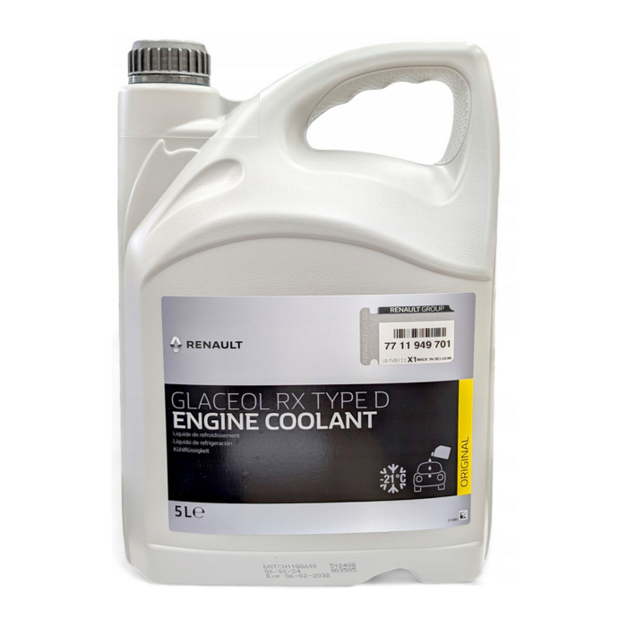 Antigel Renault Glaceol RX Type D 5 litri