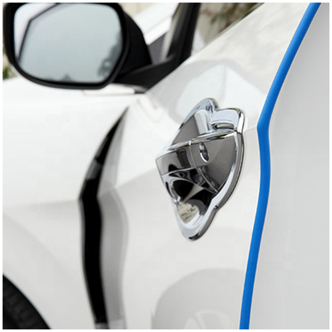 Cheder de protectie muchii caroserie 5 metri albastru [2]