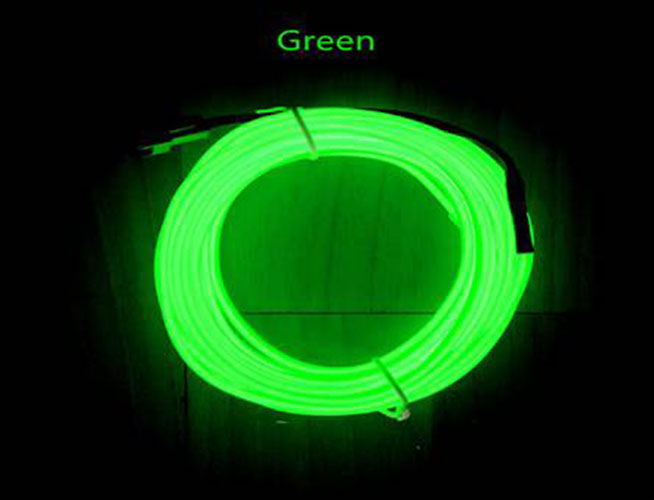 BANDA LED INTERIOR AUTO VERDE 2M [2]