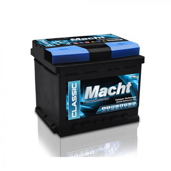 Baterie auto Macht 45Ah, pornire 360A, 207x175x175 mm