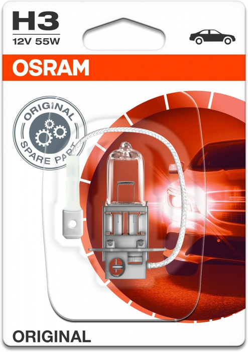 Ieftin OSRAM Bec H3 12V Original blister