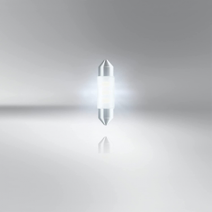 Pachet 2 blister becuri LED C5W 41MM 12V, White, 6000K [4]