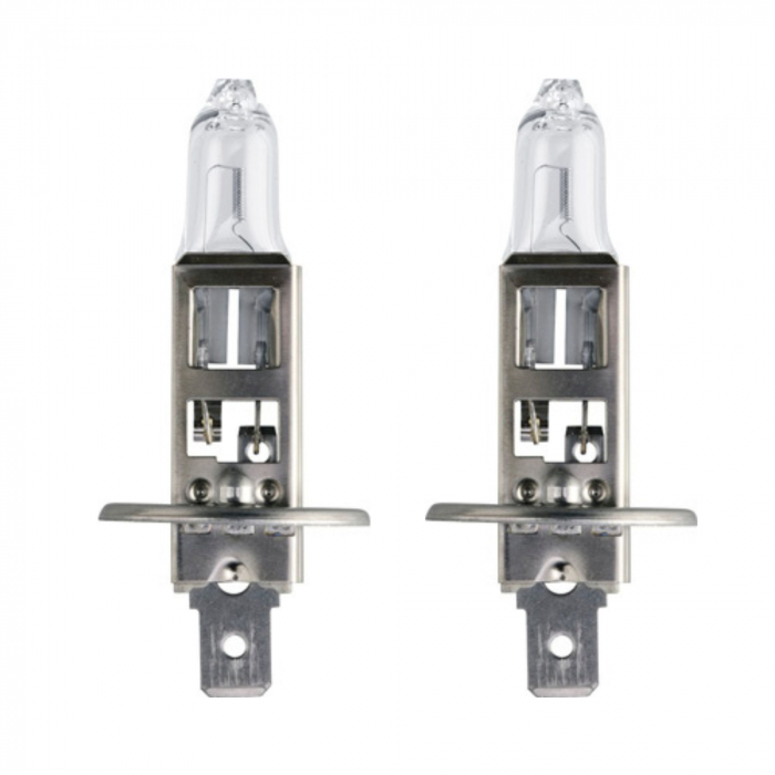 Pachet 2 Becuri Far H1 55W 12V Philips Longer Life Ecovision [2]