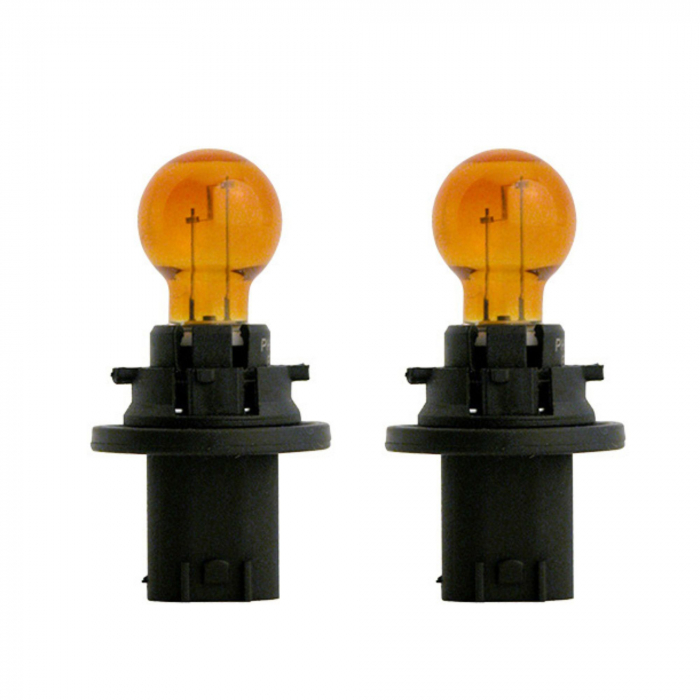 Pachet 2 Becuri Semnalizare 12V PCY16W Hiper Vision Philips (Cutie)