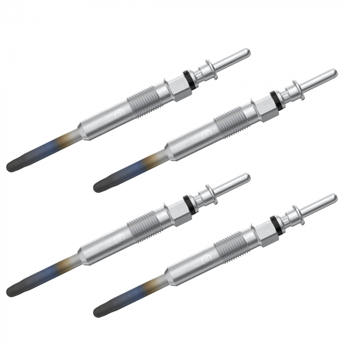 Set 4 bujii incandescente Bosch pentru BMW Seria 3, Seria 5, Seria 7, X5, Land Rover Freelander I, Range Rover III, Rover 75