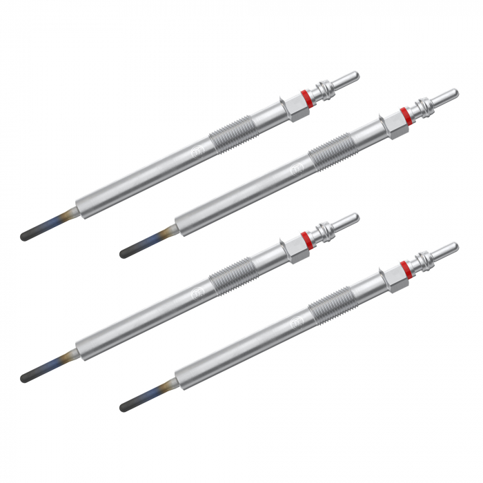 Set 4 bujii incandescente Bosch pentru Chevrolet Cruze, Opel Astra J, Corsa D, Meriva B, Mokka