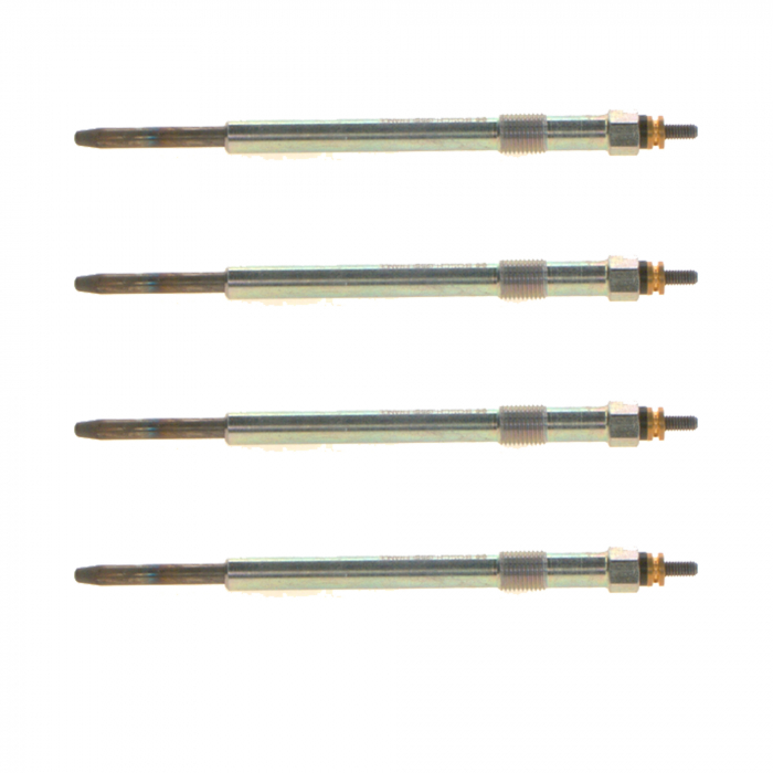 Set 4 bujii incandescente Bosch pentru Citroen Jumper II, Fiat Ducato, Ford Mondeo, Transit, Jaguar X-Type, Land Rover Defender, Peugeot Boxer