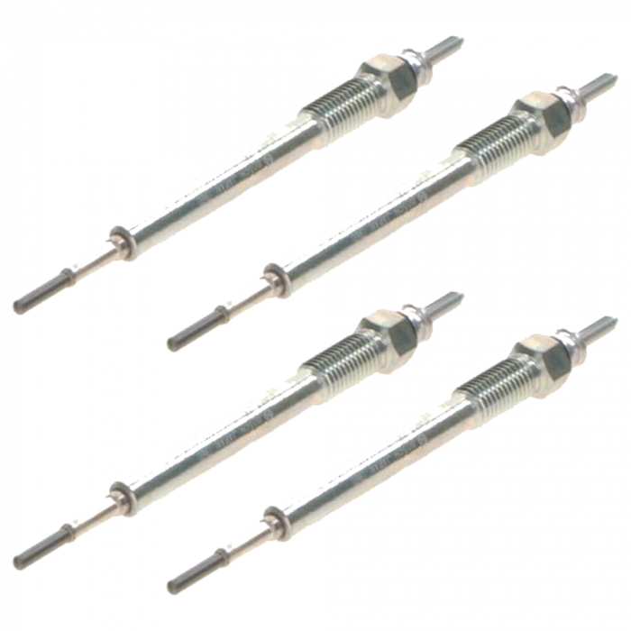 Set 4 bujii incandescente Bosch pentru Hyundai i20 I, i30, i40 I, ix 35, Kia Carens IV, Ceed, Pro Ceed, Cerato I, Rio II, Sportage III