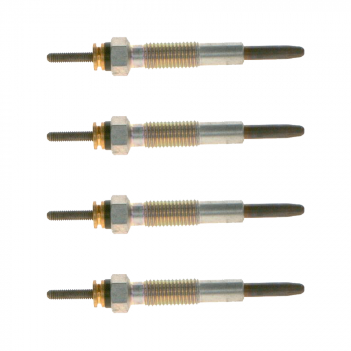 Set 4 bujii incandescente Bosch pentru Mitsubishi L300 IIi, L200, Pajero, Pajero Sport