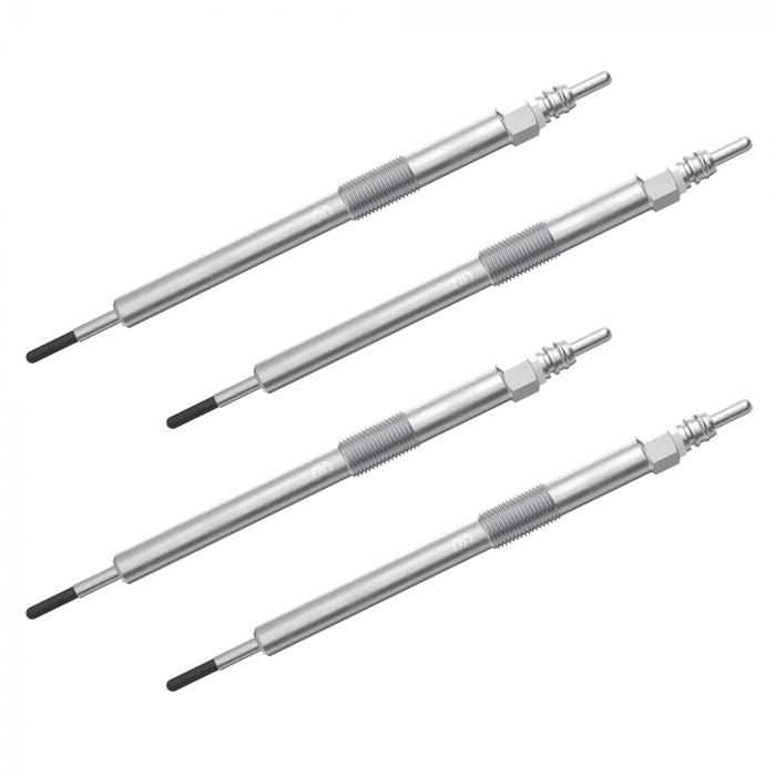 Set 4 bujii incandescente Bosch pentru Nissan Interstar, Navara, NV400, Primastar, Pathfinder III, Qashqai, X-Trail II, Opel Movano B, Vivaro A, Renault Espace, Laguna, Master III, Megane III, Trafic