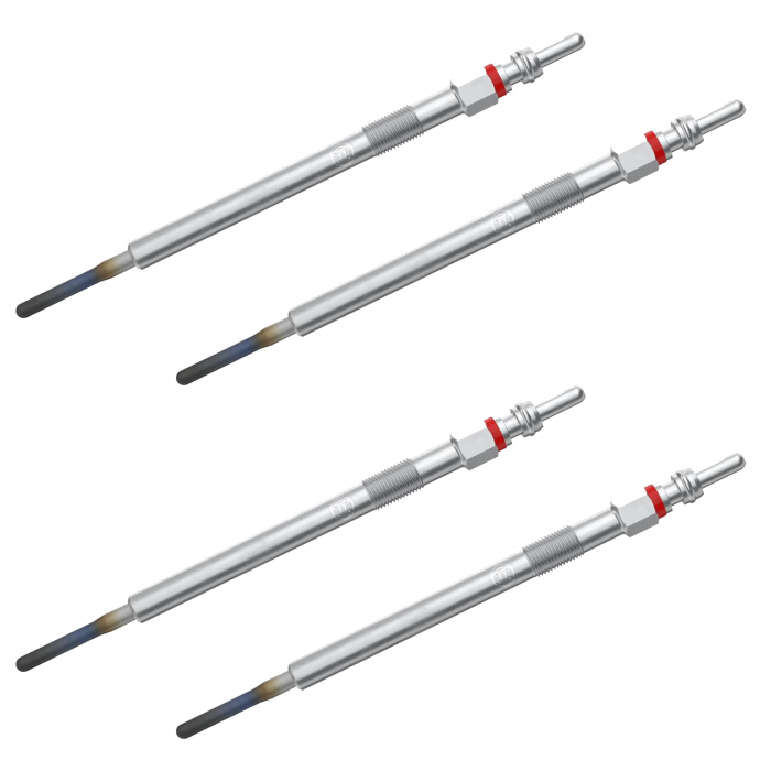 Set 4 bujii incandescente Bosch pentru Volvo C30, C70 II, S40 II, S60, S80 II, V50, V60 I, V70, XC60, XC70, XC90 I