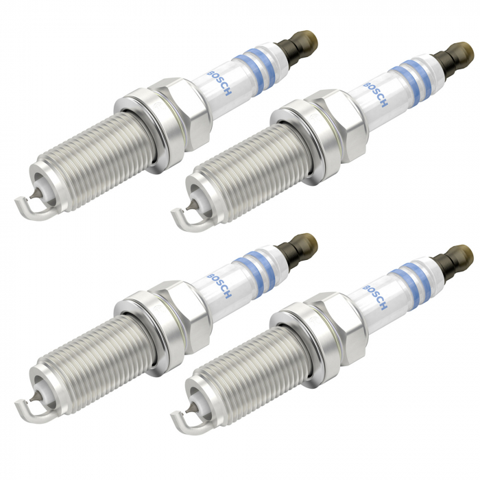 Set 4 bujii scanteie Bosch pentru Honda Insight, Jazz, Lexus GS, IS, LS, Mitsubishi Mirage