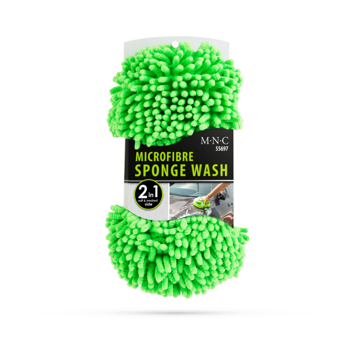 Burete Microfibră Auto cu 2 Fețe (Aspru/Moale) - Mănușă, Super Absorbant [4]