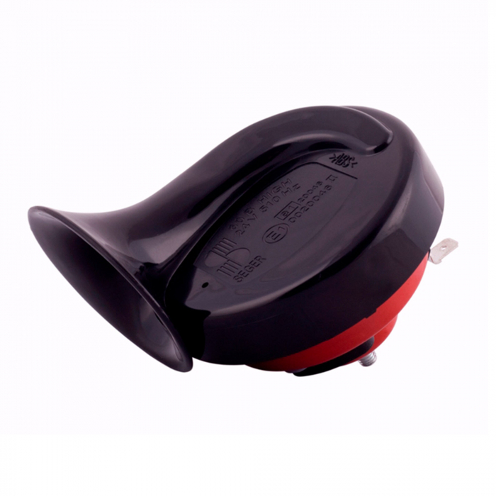 Claxon electromagnetic tip melc, ton inalt, pentru camioane 24V 3A [2]