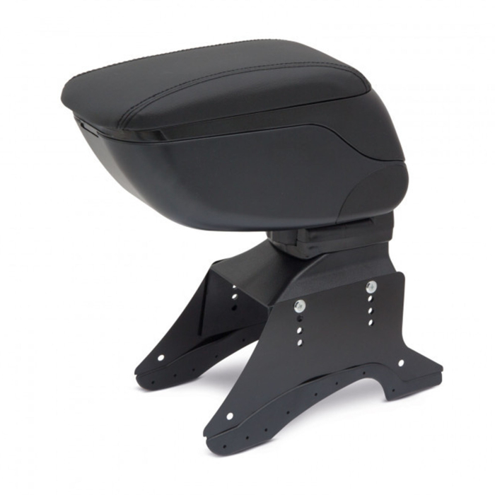 Cotieră universală auto Carguard cu suport pentru braț, montare fără șuruburi, compartiment depozitare [1]