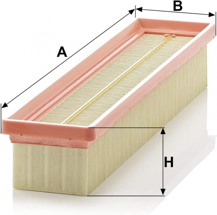 Filtru aer Mann C 3366 pentru Dacia Logan/ Sandero 1.2 16V [2]