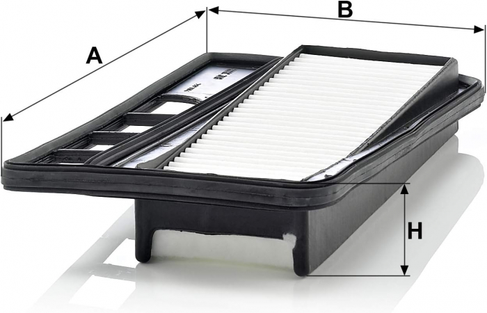 Filtru aer Mann pentru Opel Agila, Suzuki IGNIS II, Wagon R+ [2]
