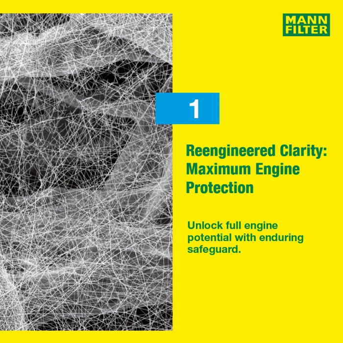 Filtru aer Mann pentru Audi A4 B6 si A4 B7 [2]