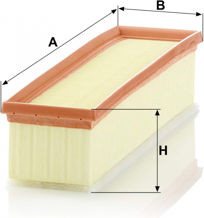 Filtru aer Mann pentru Mercedes-Benz C-Class [2]