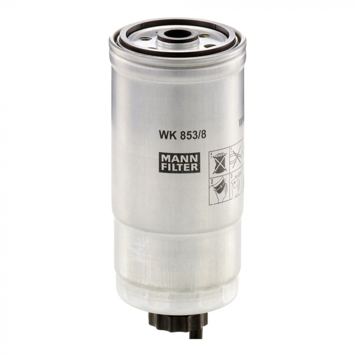 Filtru combustibil Mann pentru Alfa Romeo 145, 156, BMW 3, FIat Brava, Bravo I, Marea, Multipla, Punto si Lancia Lybra, Lybra SW