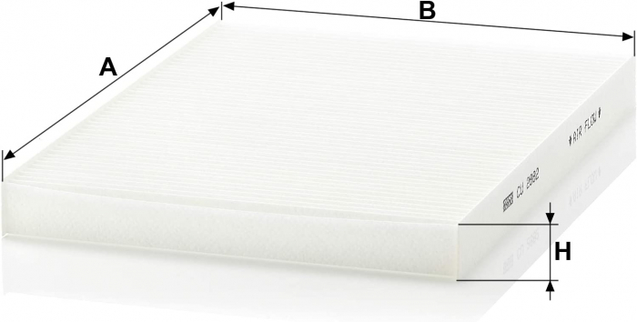 Filtru habitaclu Mann CU 2882 pentru Audi, Seat, Skoda, VW [2]