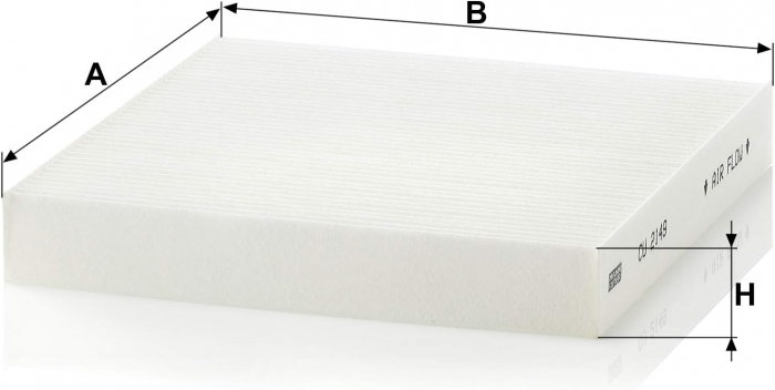 Filtru habitaclu Mann pentru Renault Laguna II, Vel Satis [2]