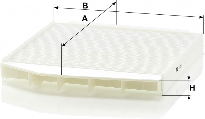 Filtru habitaclu Mann pentru Volvo S60 I, S80 I, V70 II, XC70 I, XC90 I [2]