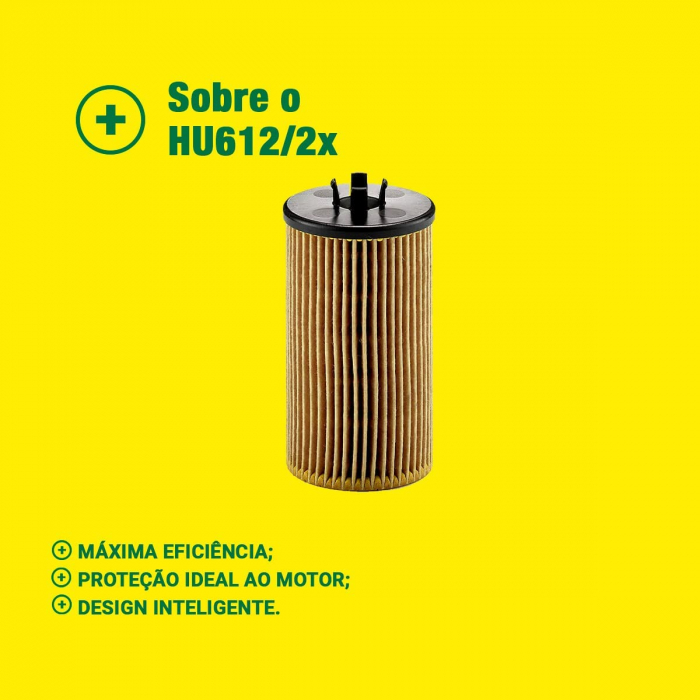 Filtru ulei Mann HU 612/2 x pentru Alfa Romeo Chevrolet Fiat Opel Saab Suzuki [2]