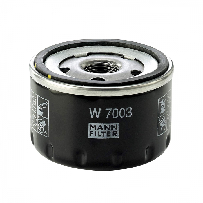 Filtru ulei Mann pentru Alfa Romeo 147, GT, 166, 156, Fiat Doblo, Idea, Multipla, Panda, Punto, Stilo