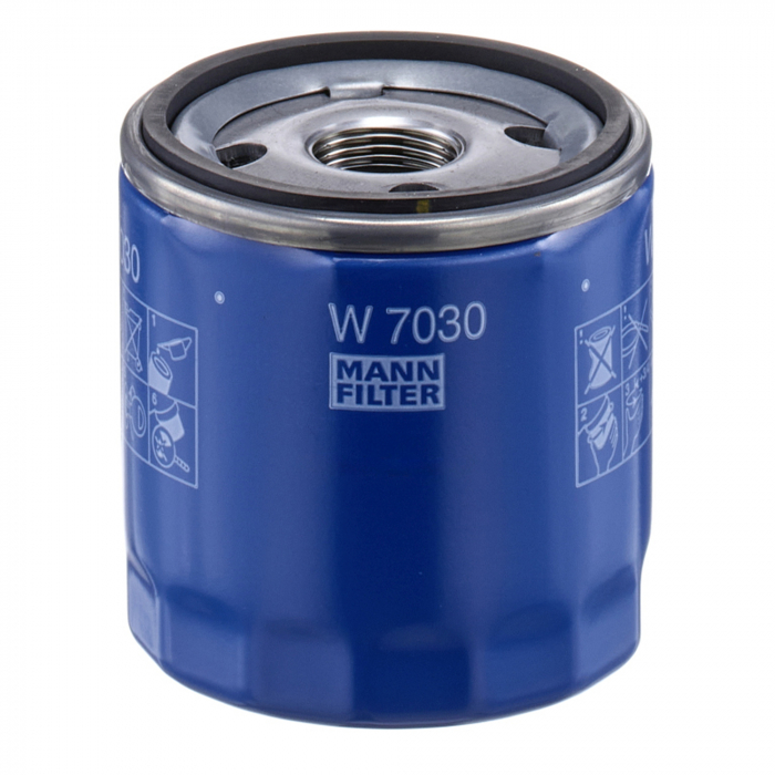 Filtru ulei Mann pentru Alfa Romeo Giulia, Stelvio, Cadillac CTS, Chrysler Sebring, Dodge Avenger, Caliber, Dart, Journey, Fiat Freemont, Compass, Patriot